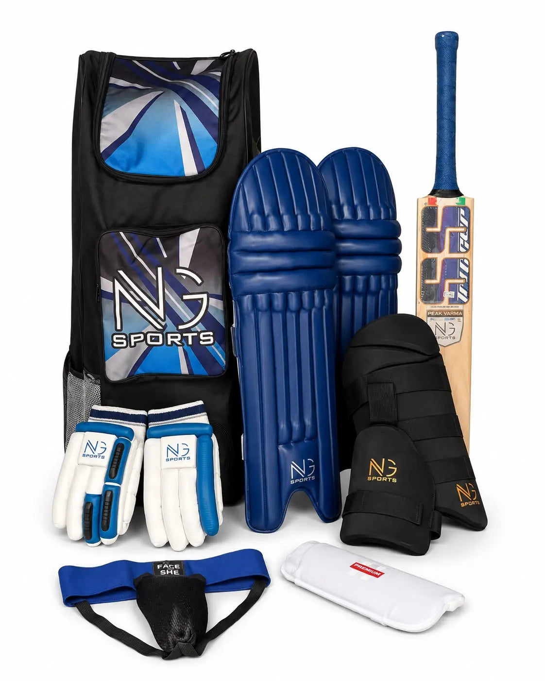 NG Sports Budget-Friendly Complete Cricket Kit NG SPORTS