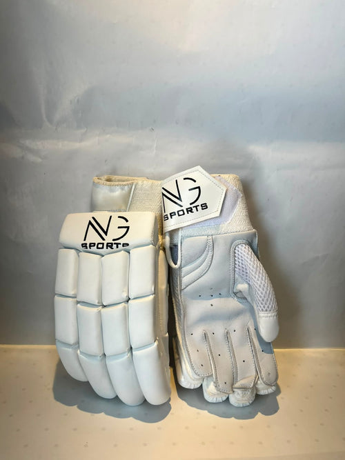 NG Sports White & Black Youth Sausage Batting Gloves