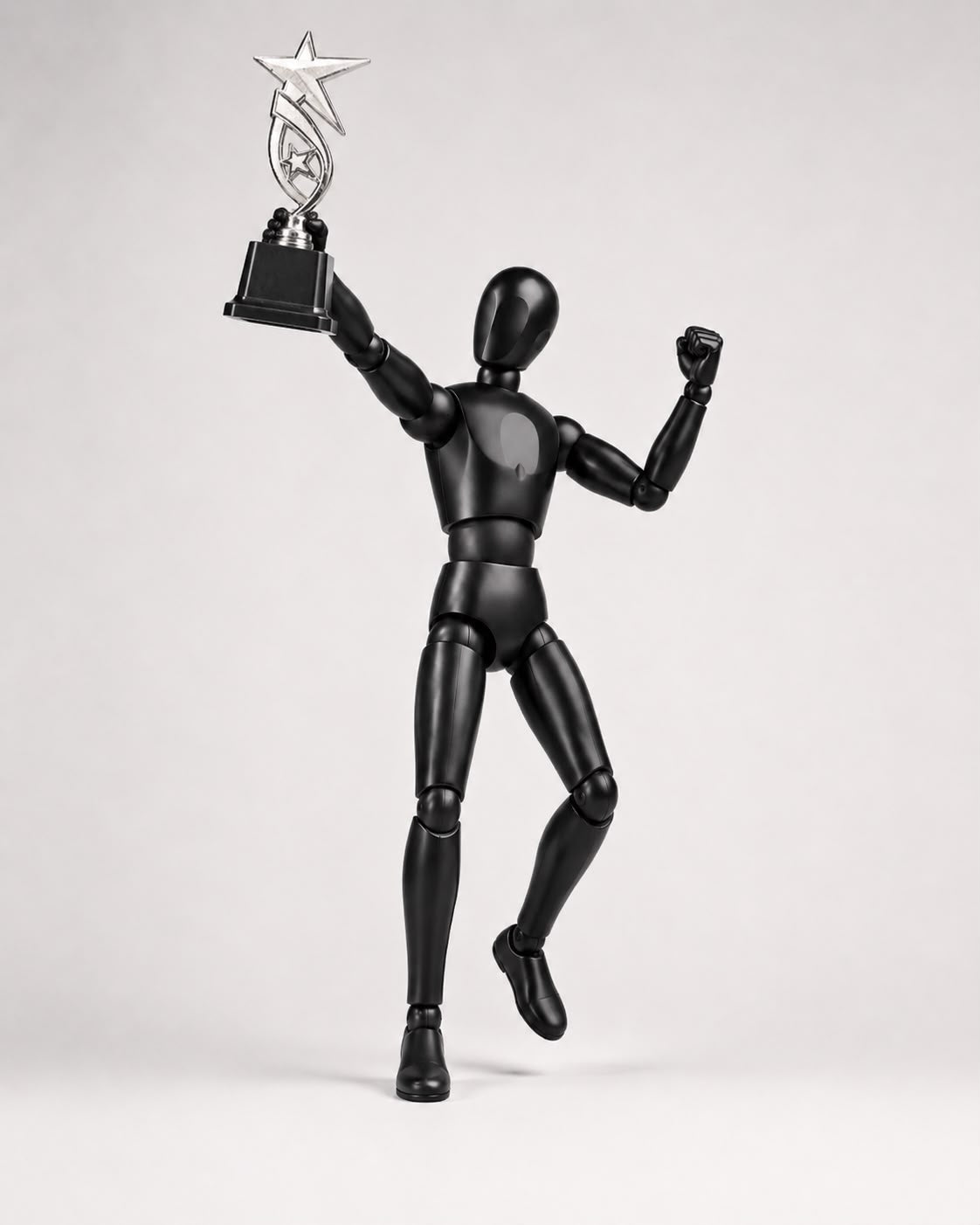 Silver Plastic Trophy – Affordable Award for Winners