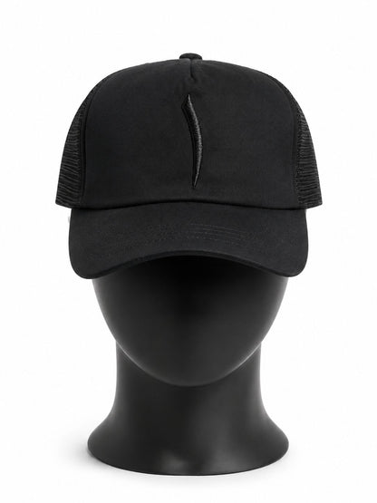 Minimal Embroidered Trucker Cap | Premium Mesh Baseball Cap | Unisex Adjustable Hat