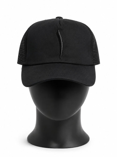 Minimal Embroidered Trucker Cap | Premium Mesh Baseball Cap | Unisex Adjustable Hat